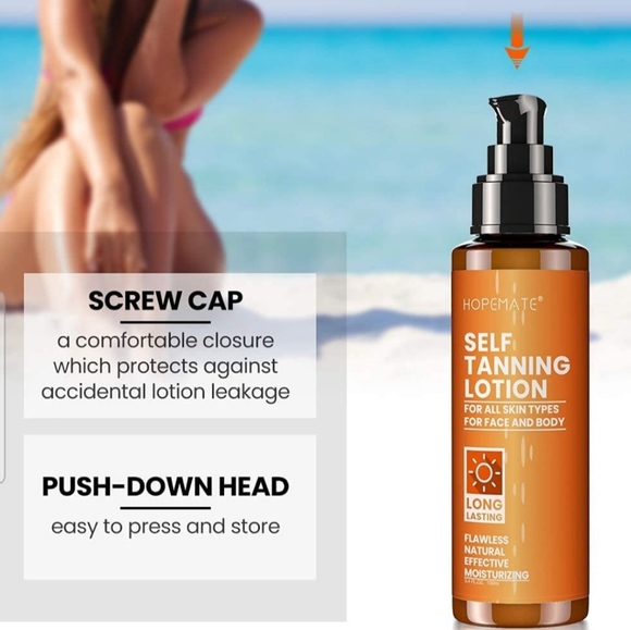 Self Tanner, Natural Tan Lotion, Gradual Sunless Tanning, - Picture 8 of 11